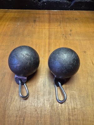 100 mm Cannon Ball Grip Trainer für Krafttraining & Handgriffkraft (Paar)