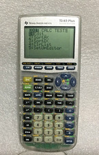 Texas Instruments TI-84 Plus Silver Edition Graphing Calculator in Clear Case.