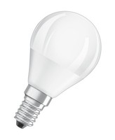 Osram LED Lampe E14 P45 4,5W 470Lm 2700K Matt Warmweiß Kugel Nicht Dimmbar