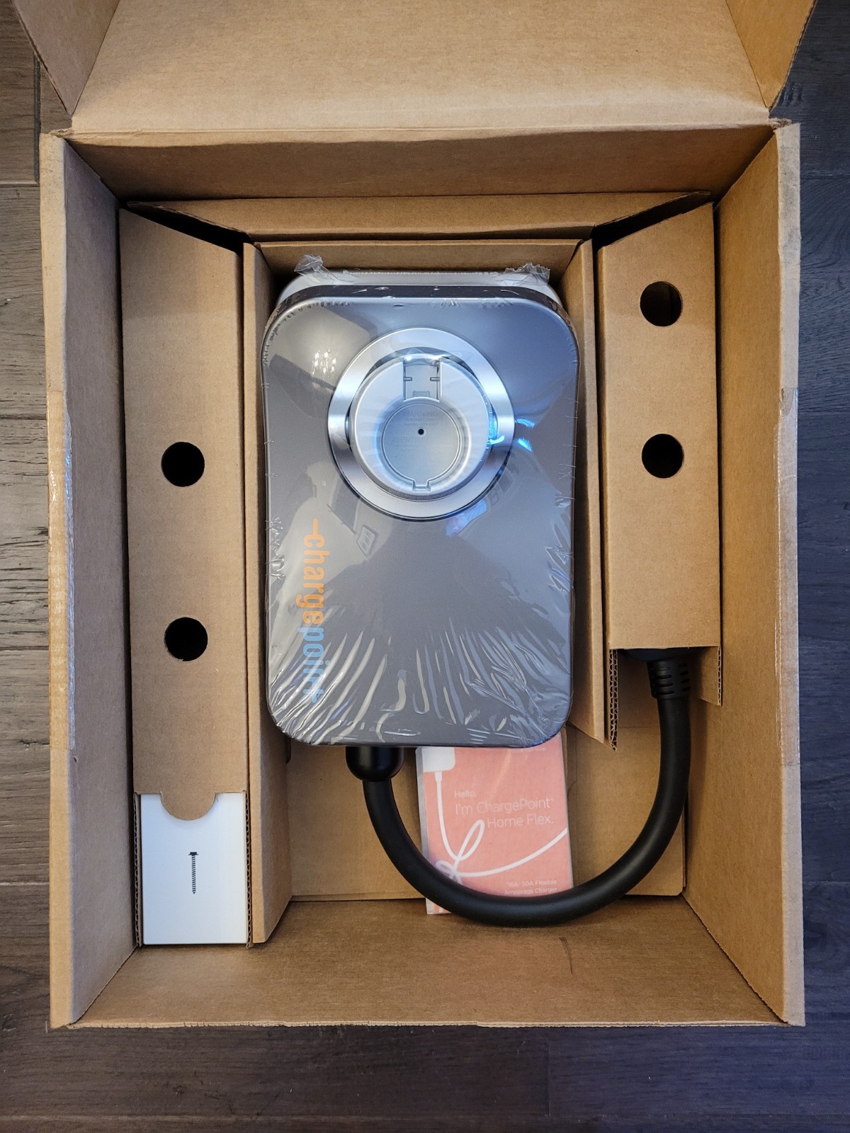 New Chargepoint Home Flex Level 2 Wifi Nema 6-50 Electric Vehicle Ev Charger