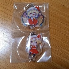 Touhou Project Acrylic Charm Flandre Scarlet Set 3, Collectible,