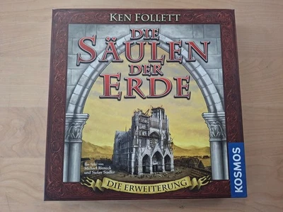 Die Säulen der Erde Erweiterung - Kosm- Brettspiele-Konvolut-Sammlung-Boardgames - Bild 1 von 4