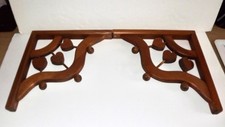 TWO CORBEL PINE CORNER BRACKETS