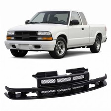 Black Grille With Molding Trim Fits For 98-04 Chevy S10 Blazer Pickup Xtreme Black Grille With Molding Trim Fits For 98-04 Chevy S10 Blazer Pickup Xtreme