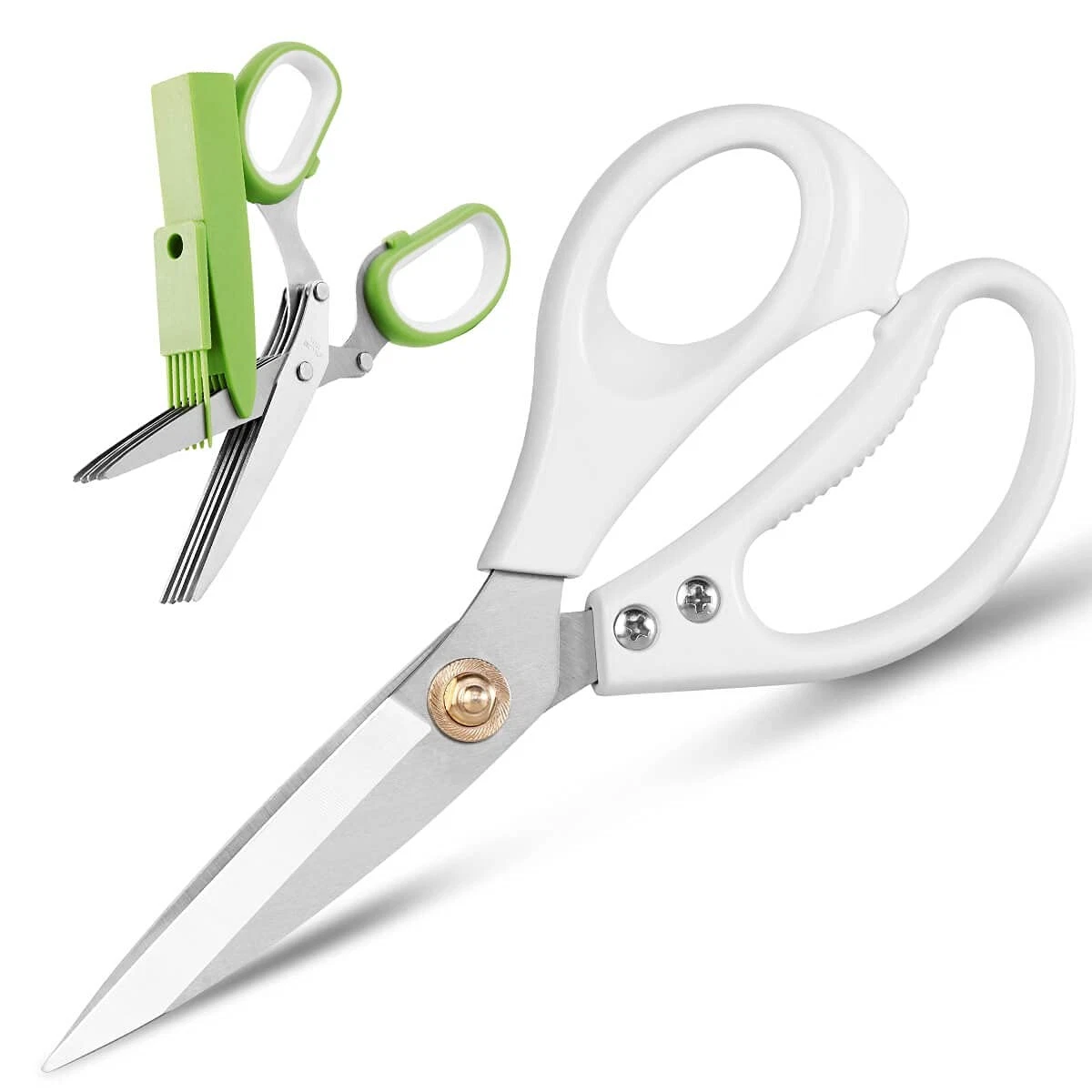 Professional Kitchen Shears,Multi Purpose Scissors - Premium Heavy Duty Shear...
Opens in a new wind
