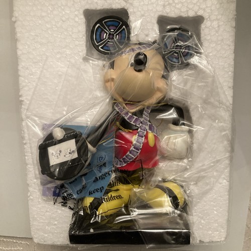 MICKEY MOUSE InspEARations RESIN CAST FIGURINE 17802 "Filmic Mickey " New in Box - Picture 2 of 15