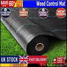 150gsm Heavy Duty Weed Control Fabric Membrane Ground Cover Garden Weed Barrier