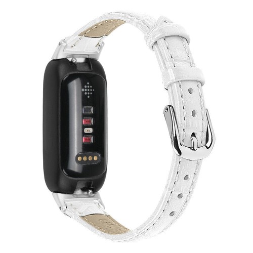 Pulsera de repuesto de cuero para reloj inteligente Fitbit Inspire 3 - Imagen 21 de 38