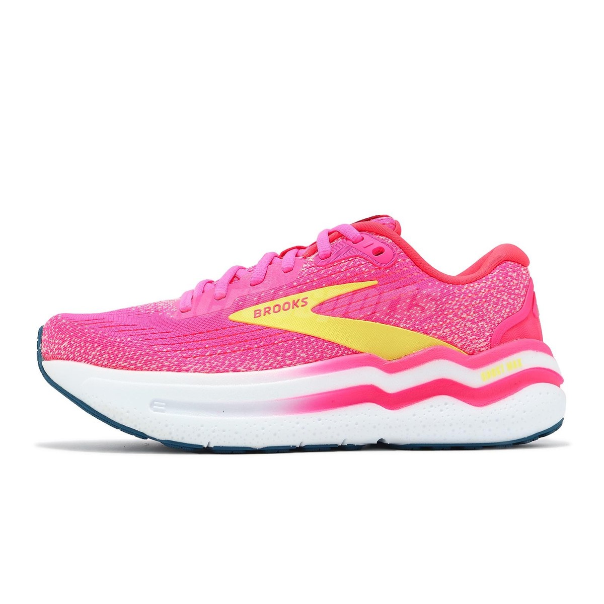Brooks Ghost Max 2 Pink Lemon Tonic Women Road Running Shoes