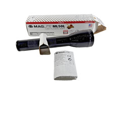 NEW 2022 MAGLITE ML50L BLACK FLASHLIGHT