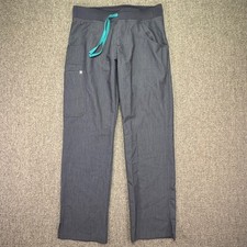 FIGS Kade Cargo Scrub Pants Size Small Heather Charcoal Grey Unisex NWOT T21004