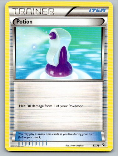 2013 POKEMON POTION KALOS STARTER SET 37/39 NM A67308 FREE S&H