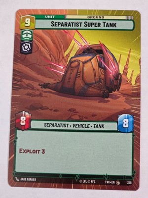 Separtist Super Tank - Hyperspace - Star Wars Unlim. Twilight of The Republic