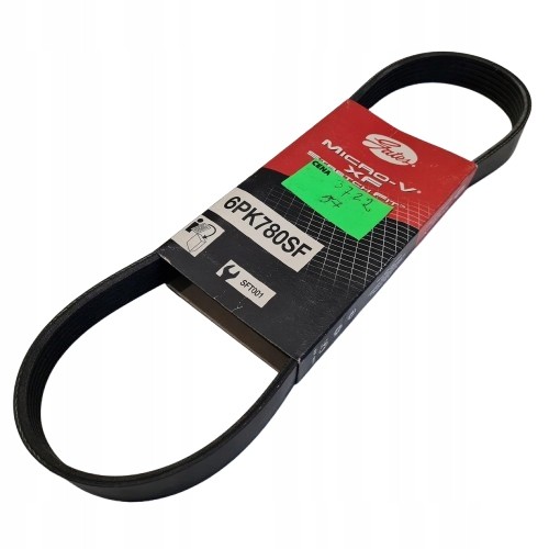 Belt Gates 6PK780SF CITROEN C3 C4 PEUGEOT 207 307 1.4 1.6 HDI