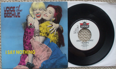 Voice Of The Beehive - I Say Nothing / The Things That You See - EX- 45 +PS