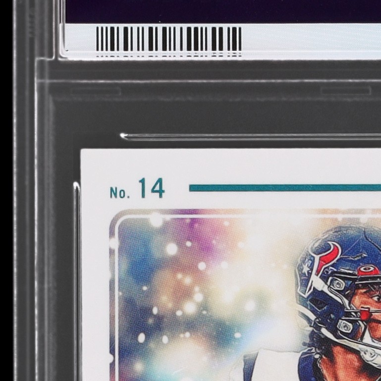 2023 Donruss Optic Cj Stroud #14 PSA 9 RC Mythical Football Mint Panini view 8