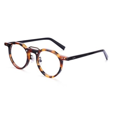 Retro Elegant Acetate Optical Spectacles Frame Classic Fashion Eyewear Men Women