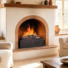 20Electric Fireplace 3D Log Set Insert,Freest...