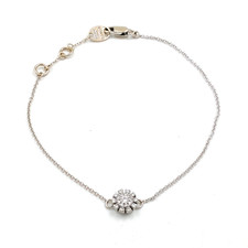 Damiani 18K White Gold Diamond Margherita Bracelet