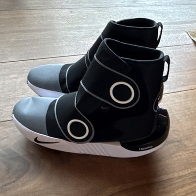 One time worn, Nike hyper boot X hyper ice   High Top Sneakers Black Gray White 