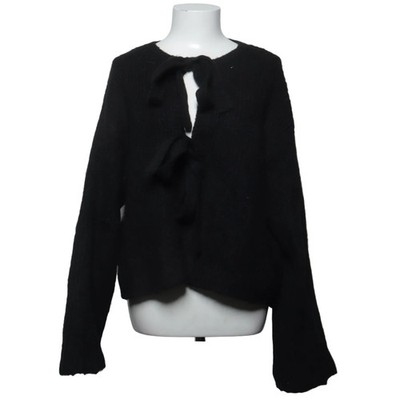 Gina Tricot, Strickjacke, Damen, Größe: XL, Schwarz, Acryl/Polyester/Wolle #sYy