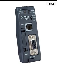 Automation Direct DL260 CPU PLC Expansion Module Logic 205 Port Rack Plug Unit