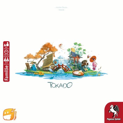 PEGASUS SPIELE Tokaido Familienspiel Mehrfarbig