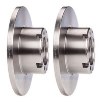 2 Bremsscheiben Ø 280 Mm Voll Bosch Passend FüR U.A. MERCEDES-BENZ T1