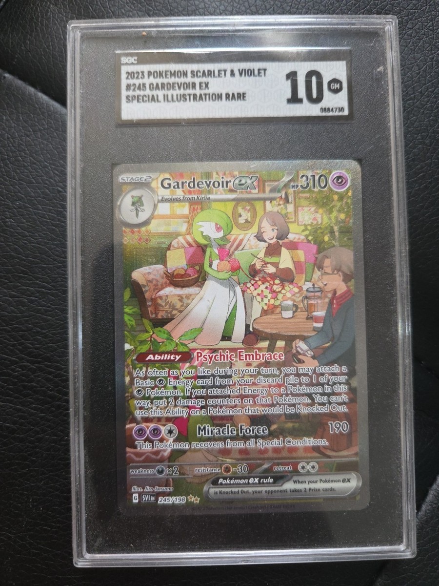 2023 ポケモン Gardevoir ex SPECIAL ART RARE SGC 10 Pokémon Gardevoir EX #245 Special Illustration Rare Scarlet
