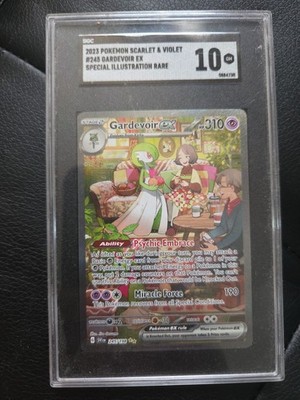 SGC 10 Pokémon Gardevoir EX #245 Special Illustration Rare Scarlet