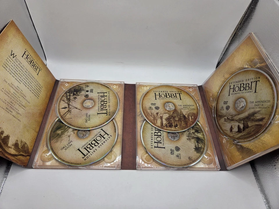 The Hobbit: An Unexpected Journey (DVD, 2013, 5-Disc Set, Extended Edition) - Image 4 of 4