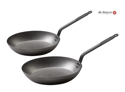 1x De Buyer Eisen Bratpfanne Induktion Eisenpfannen Mineral B ø 28 cm