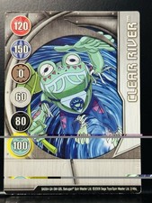 Bakugan CLEAR RIVER Metal Gate Card SILVER 2009 BA584-GA-SM-GBL 2/48q
