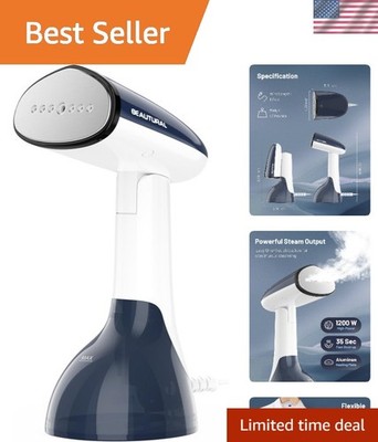 Effortless Wrinkle Removal Steamer - 260ml Water Tank, Leak-Proof Design