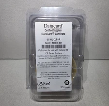 DATACARD/ENTRUST SP 503849-401 CLEAR 0.5MIL 375-PRINT DURAGARD LAMINATE 