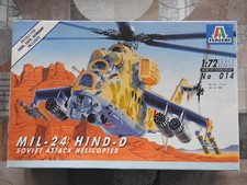Italeri Mil MI-24 HIND-D in 1:72 in OVP neu