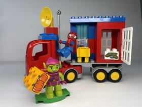 Lego Duplo Marvel 10608 Spider-Man Spider Truck Adventure Green Goblin Complete