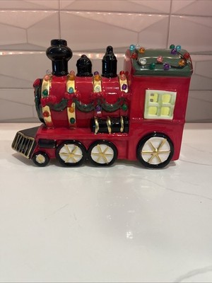 Light up Ceramic Christmas Train 