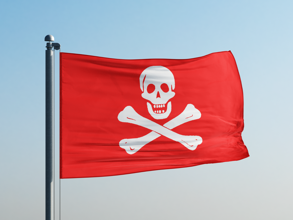 Double Sided Henry Morgan Jolly Roger Flag 3x5 ft | Pirate