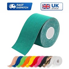 Hypoallergenic Muscle Support Tape - 5m x 2.5cm for Pain Relief and Performance 4.40 per metre