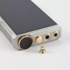 Gold Plated Brass Dust Plug For FiiO M17 M27 M23 M21 4.4MM 3.5MM 2.5MM Jack