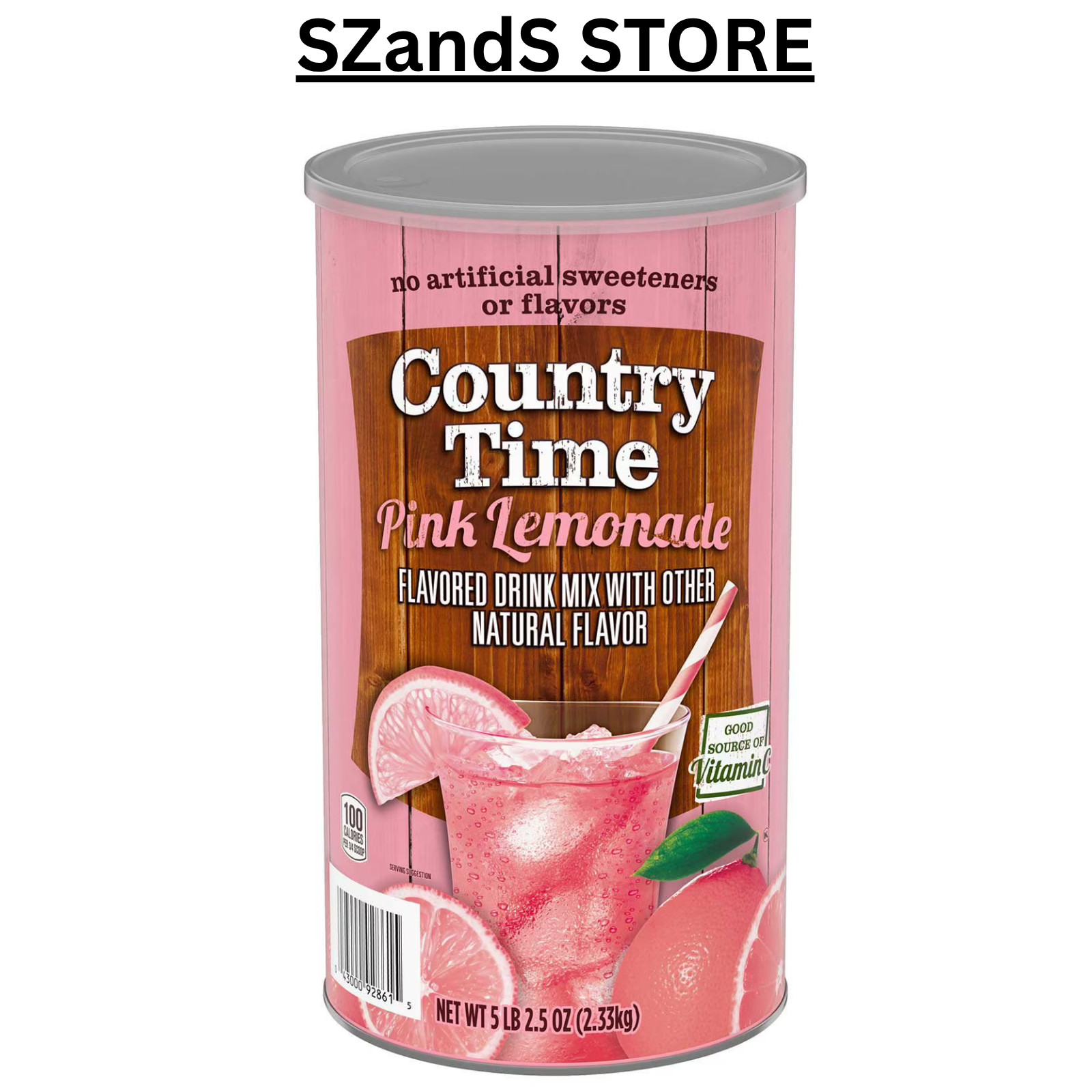 Country Time Pink Lemonade Naturally Flavored Powdered Drink