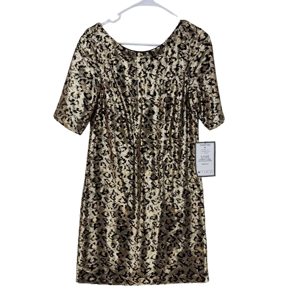 betsey johnson leopard sequin dress vintage betsey johnson dress JamJamsJam