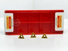 SANDVIK TCMT 1.8(1.5)1-MF TCMT090204-MF New Carbide Inserts Grade 1025 3pcs