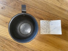 Vintage Navajo Metal Cup For Mutton Stew