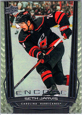 2025-26 Upper Deck #E-158 Seth Jarvis Carolina Hurricanes Encore