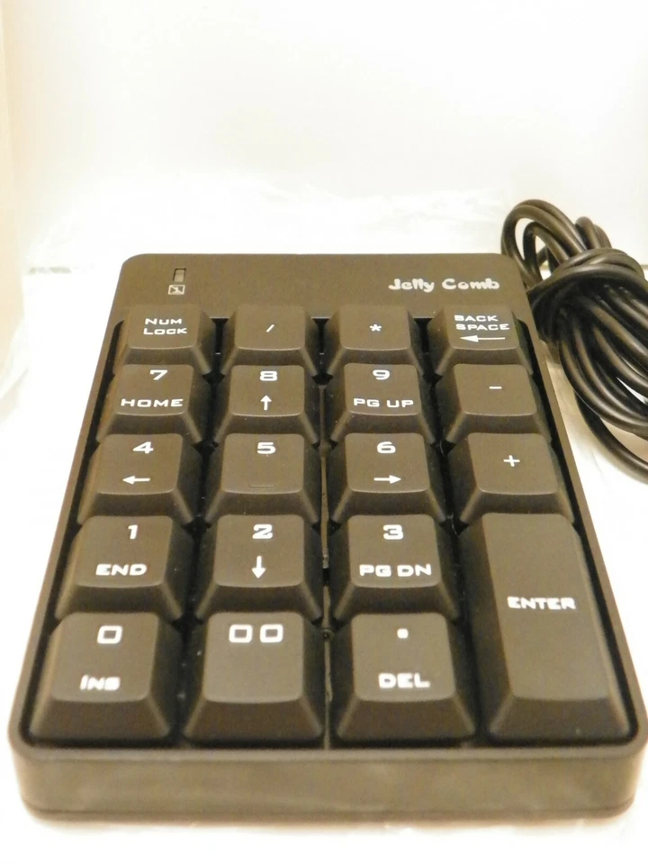 Jelly Comb USB Numeric Keypad Black  - Image 2 of 4