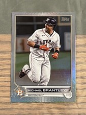 2022 Series 1 Base Rainbow Foil #199 Michael Brantley - Houston Astros
