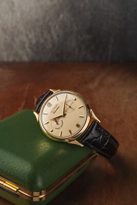 LeCoultre Futurematic Vintage 10k Gold Fill 35mm Automatic