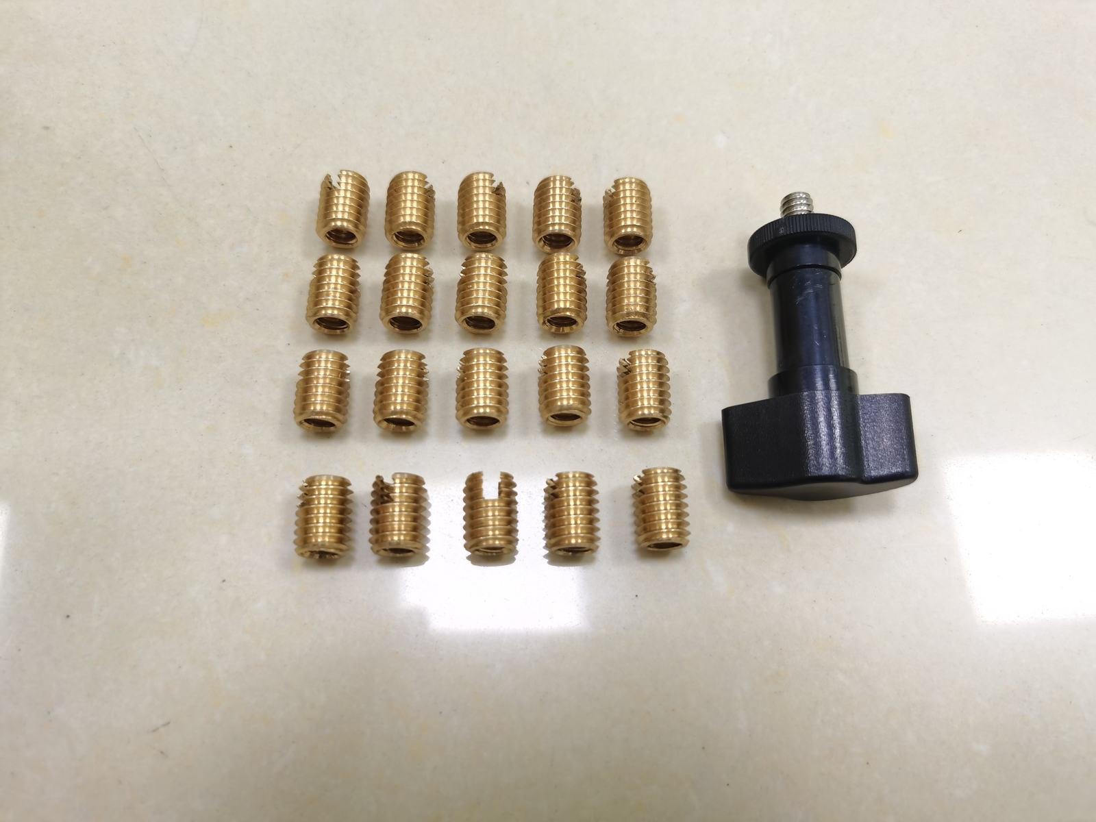 Batwing Fairing Brass Inserts Tool Repair Kit For Harley Street Tri